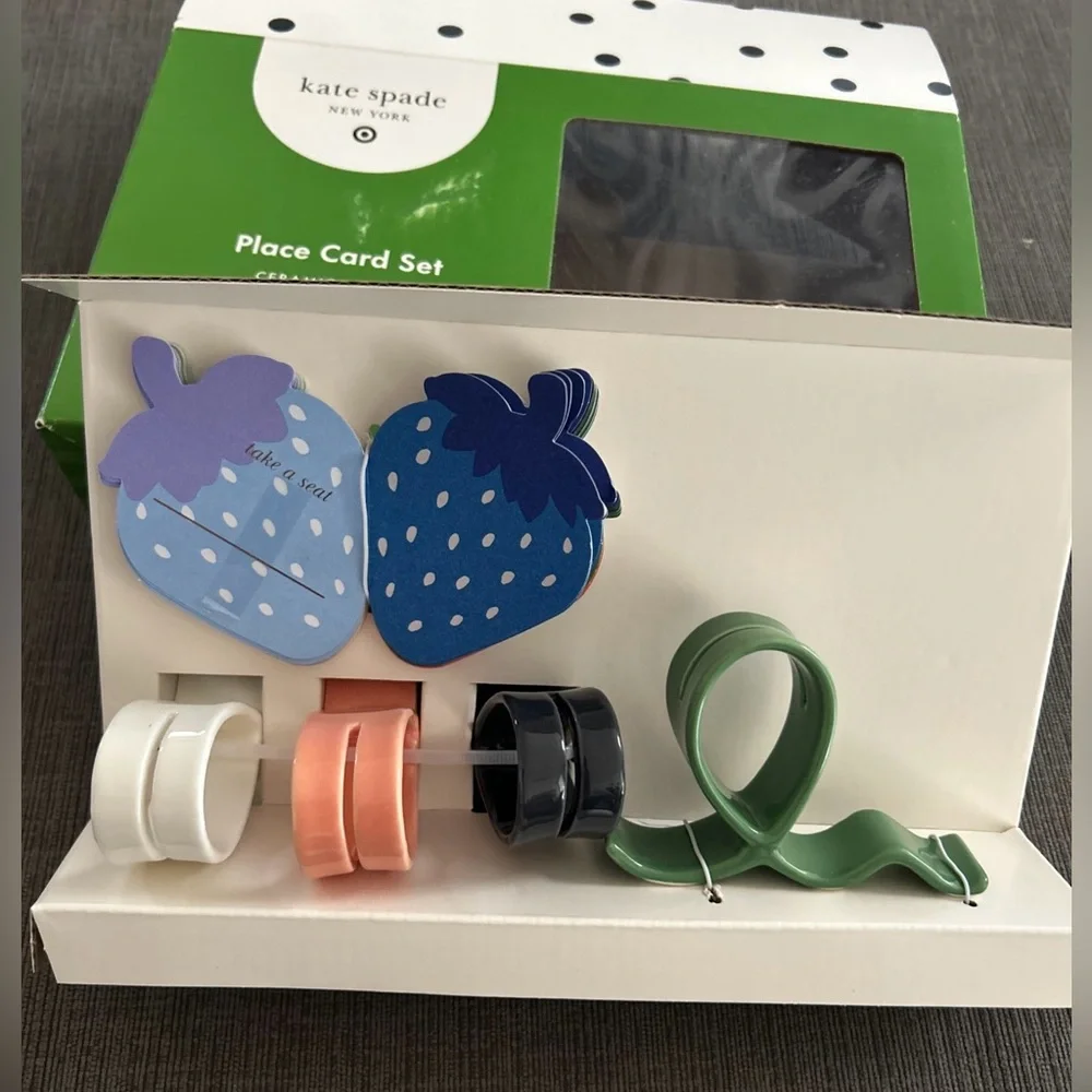 KATE SPADE x Target Place card Set NEW - Picture 6 of 7